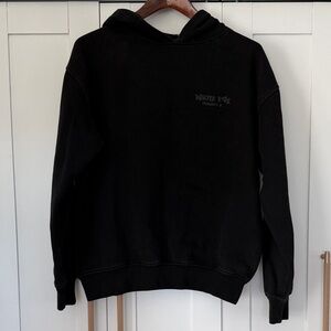 White Fox project 5 Black Hoodie size S/M unisex